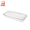 Disposable Plastic Food Box Take Away Food Container Lunch Box Bento Box with Lid