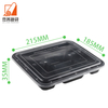 Five-compartment Disposable Delivery Food Containers American Styles Fast Food Box Plastic Lunch Box