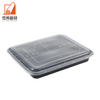 Hot Sale Container 3 Compartments Rectangular Food Containers restaurant Food Container Microwave Oven Container