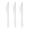 Factory Plant Based Plastic Eco Friendly Cornstarch Cutlery Biodegradable Compostable Knife