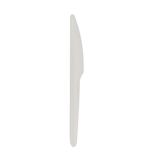 Customized Dinnerware Degradable Disposable CPLA Cutlery Packs Cornstarch Compostable Cutlery