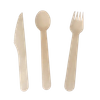 Premium Quality Wooden Cutlery Set for Durability and Longevity