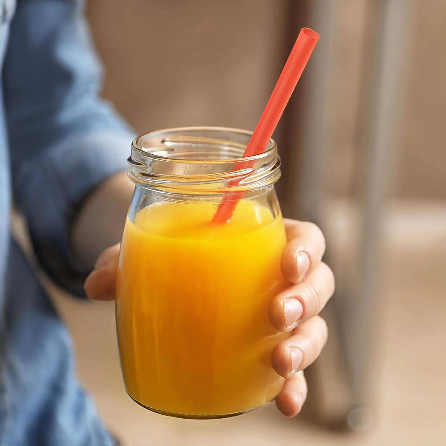 Wholesale colorful Biodegradable Compostable PLA straw