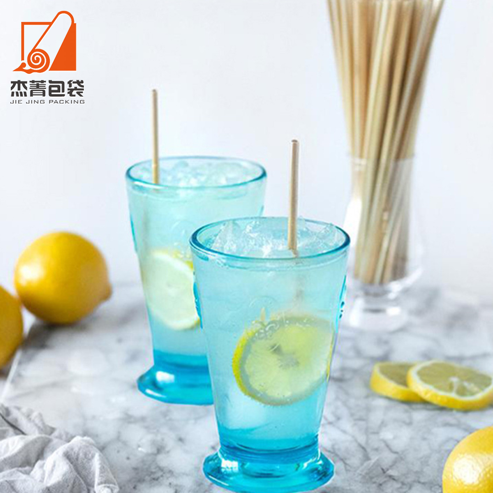 New eco friendly 100 biodegradable grass disposable wheat drink tube straw custom individually wrapped wheat straws