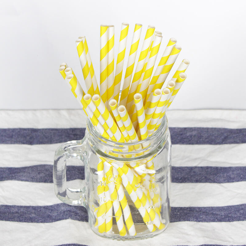 Wholesale customization Drink straw Environmentally friendly disposable paper straw Biodegradable paper straw