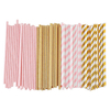 Biodegradable Disposable Printing Drinking Straws with Printed Design Patterns Wrapped Juice Straw
