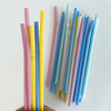 Custom size PLA Bendable Straws Colorful Disposable Flexible Drinking Straws Compostable Biodegradable Party Straws Free samples