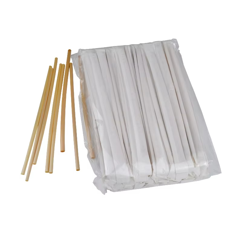 Eco friendly disposable natural material wheat straw for drinking