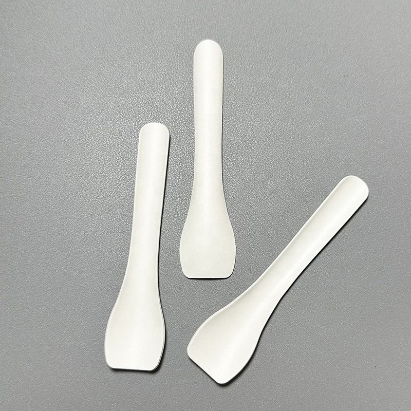 Food Grade Custom Printed Eco Friendly Paper Material Disposable Ice Cream Paper Spoons biodegradable ice cream spoons