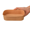 Biodegradable Disposable Environmentally-friendly Takeaway Pulp Food Box Containers with Lid