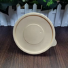 Eco-Friendly Biodegradable Plastic Takeaway Food Packing Hot Noodle Soup Flat Lid Disposable 120 Mm Corn Starch Bowl Lid
