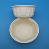 350 Ml Bio Based Cornstarch Heat Delivery Packing Dessert Rice To Go Food Container Disposable Plastic Takeaway Bowl