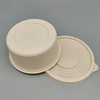 Good Quality Disposable Lid For 140mm Soup Bowls Microwave Corn Starch Soup Bowl Lid Heat Resistant Take Away Soup Bowl lid