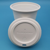 Disposable environmentally friendly biodegradable 100% corn starch disposable coffee cup lid can be customized