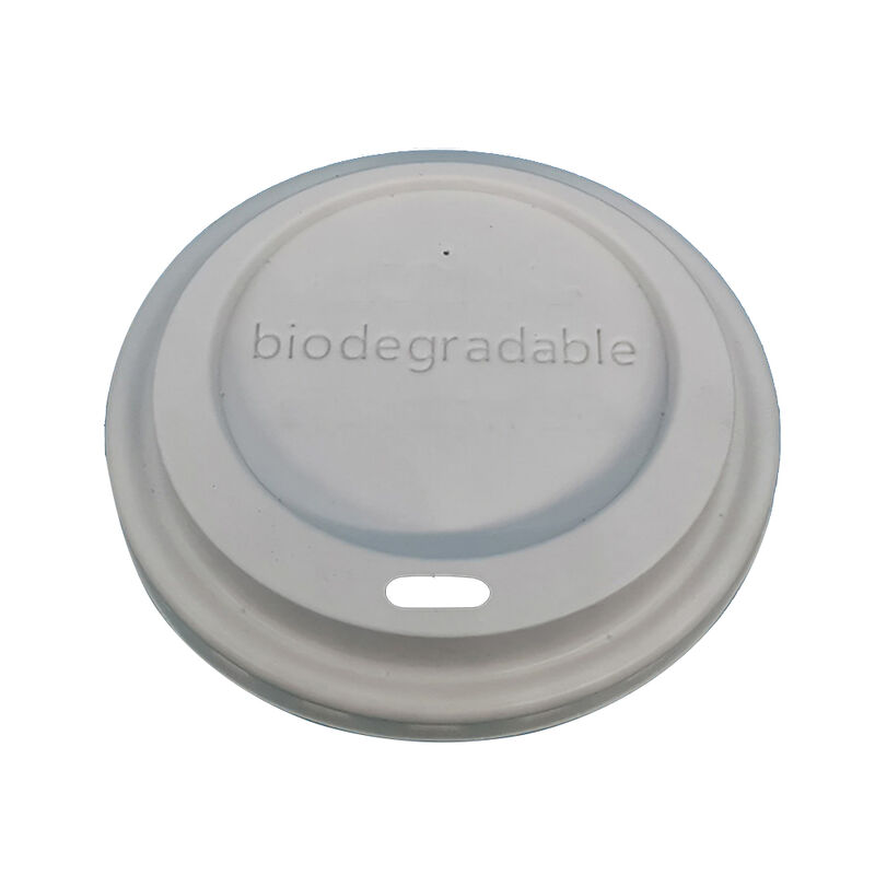 Food grade biodegradable corn starch disposable cup lid Eco-friendly coffee lid