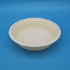 Factory direct supply of inexpensive 100% compostable biodegradable tableware 350 ml cornstarch bowls