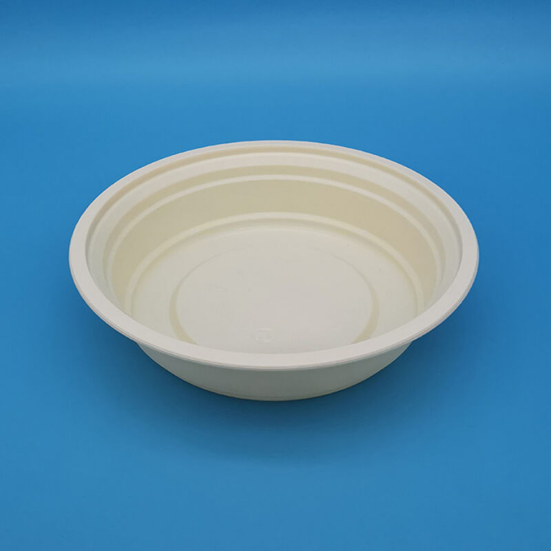 Factory direct supply of inexpensive 100% compostable biodegradable tableware 350 ml cornstarch bowls