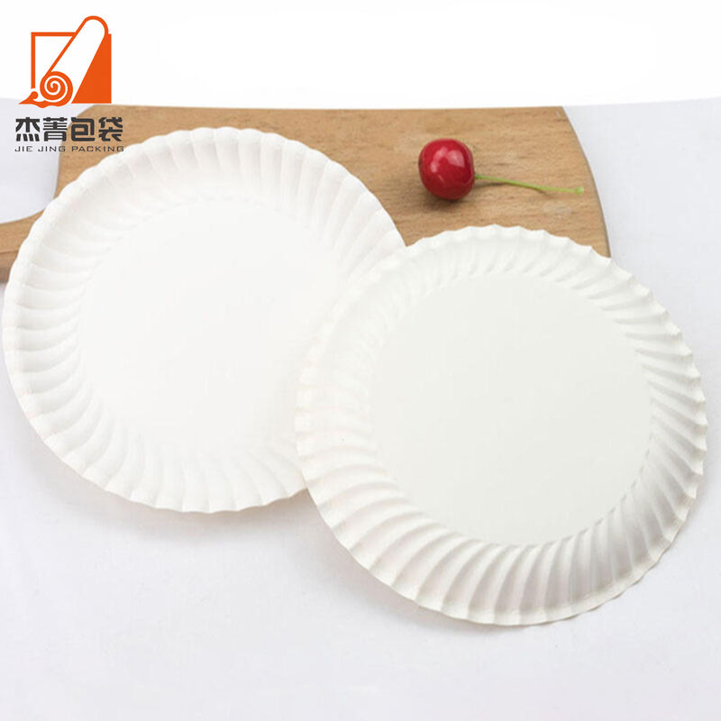 Bulk wholesale Paper plate Disposable biodegradable birthday cake paper plates