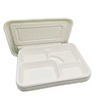 Factory Supplier Price Eco Friendly Disposable degradable eco-friendly cornstarch food tray lid