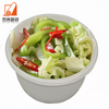 Hot sale 5.5 oz corn starch sauce cup Biodegradable disposable 180ml soup bowl takeout cornstarch paper soup cup