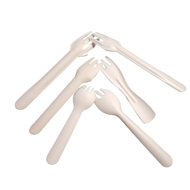 Factory Direct Paper forks Eco-friendly Disposable Fork Paper fork