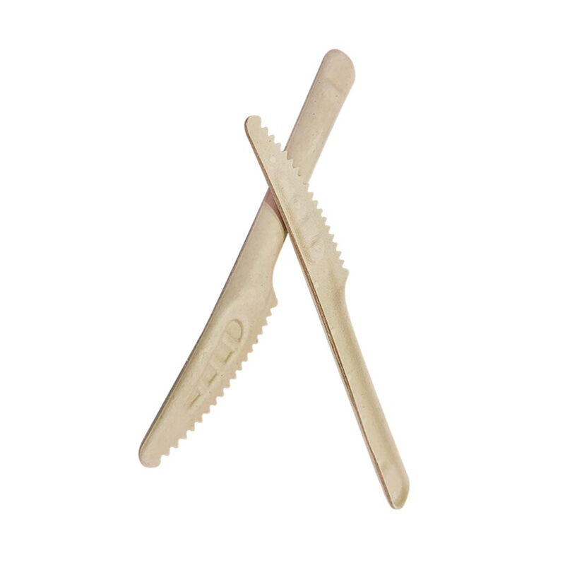 High quality Environmentally friendly disposable tableware food store disposable knife, fork and spoon Biodegradable cutlery