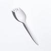 White Disposable Sporks Compostable Eco-Friendly and Kid-Safe 2-in-1 Utensils Built Strong to Last Large Meals