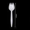 Custom Accepted Wholesale Eco Friendly Biodegradable Cutlery Disposable Cornstarch Spoon Spork