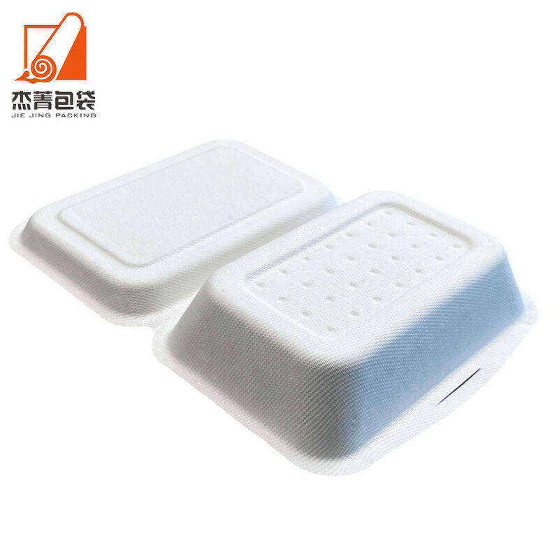 Biodegradable Sugarcane Tableware Bagasse Pulp Food Container Bagasse Food Container Disposable Tableware Sugarcane Tableware
