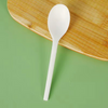 Factory direct customization Bio degradable disposable cutlery Eco-friendly compostable 6.5 inch spoon
