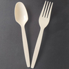 Wholesale biodegradable corn starch plastic knife fork spoon eco- friendly plastic cutlery compostable plastic tableware