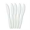 Compostable Cutlery Biodegradable Corn Starch Disposable Plastic Tableware Sets Spoon Knife And Fork