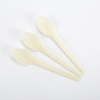 Custom logo Natural biodegradable Chinese tableware Portable tableware set biodegradable cornstarch spoons
