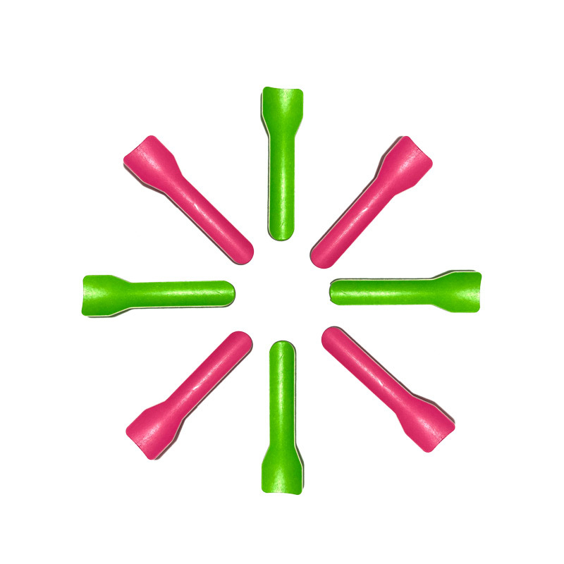 Disposable Paper Ice Cream Spoon Mini Disposable Paper Ice Cream Scoop Colored