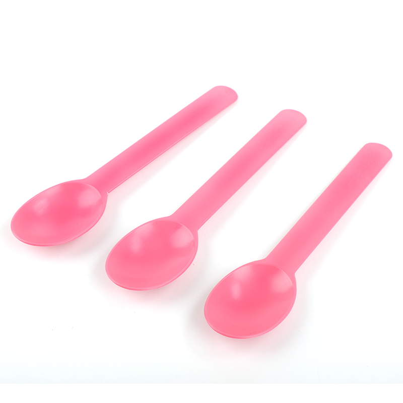 Cornstarch Utensils CPLA PLA Biodegradable Yogurt Spoon Eco-friendly Disposable Ice Cream Spoon