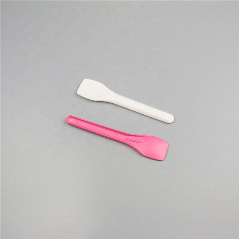 Biologisch abbaubarer Eis löffel PLA Plastic Ice Cream Shovel Spoon