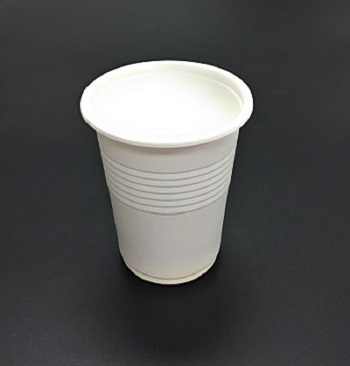 Eco-Friendly Cornstarch Round Cup for Cold and Hot Drinking Cups