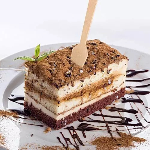  17/5000 Disposable ice cream Eco-friendly degradable wooden ice cream spoon