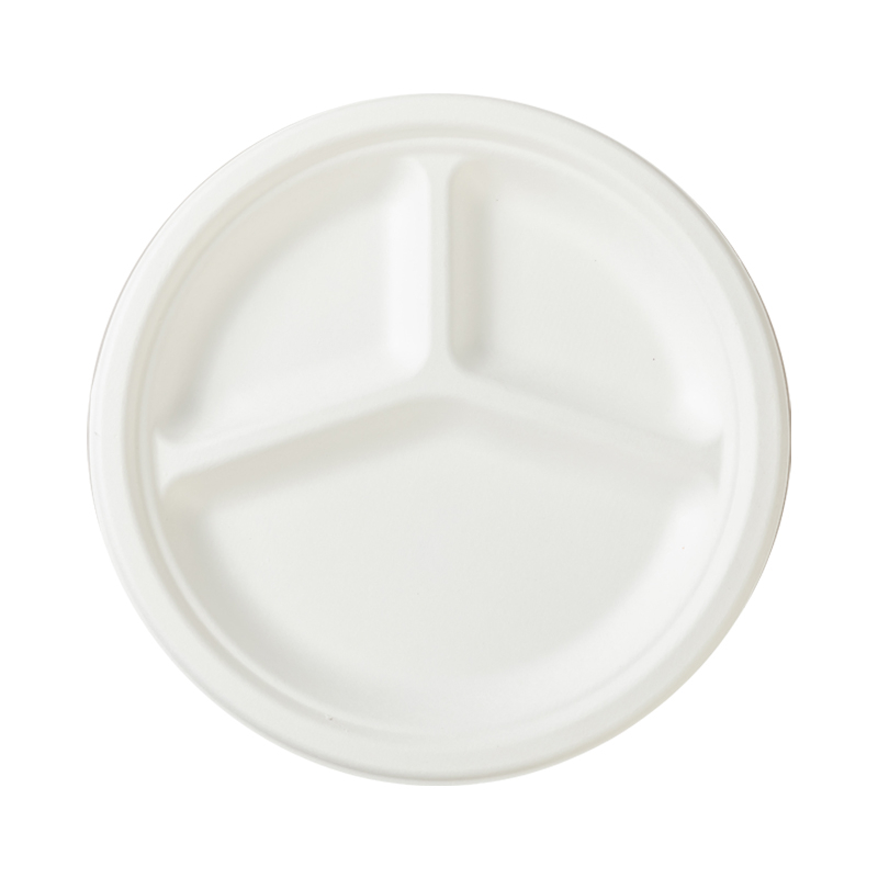 Food Degree Biodegradable Packaging Bagasse Pulp Plates