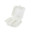 Maisstärke Biologisch abbaubare Maisstärke Mahlzeit Box Einweg Umwelt freundliche Besteck packung Bento Box Square Box Bowl