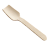 Healthy Biodegradable Disposable Wooden Spoon Customized Shape Wooden Spoons