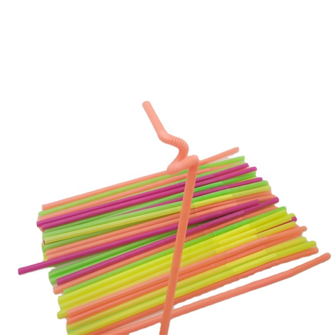 Biodegradable Compostable Straw Individually Packaged Custom Straws PLA Material Drink Straws
