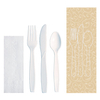 Eco-friendly Cutlery Sets Cornstarch Biodegradable Cutlery Disposable