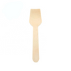 Eco Friendly Cheap Dessert Ice Cream Wooden Spoon Disposable Cutlery