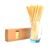 Organic hay straw wheat straw biodegradable disposable straws