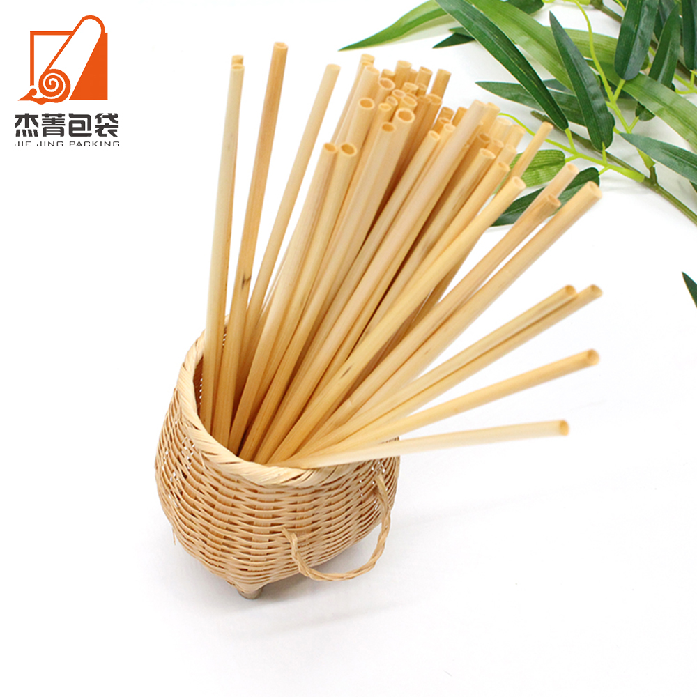 Factory sale Customized straw drinking eco friendly wheat straws with design