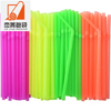 Eco-Friendly Disposable Plastic Straws Bendable and Flexible Juice/Milkshake Straw Telescopic Design PP Material
