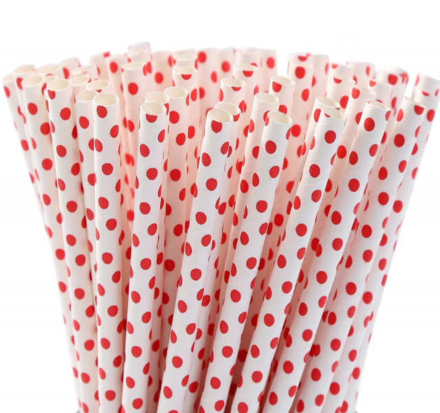 Factory price Custom 100% Biodegradable Straw High quality milk tea drinks Paper straw