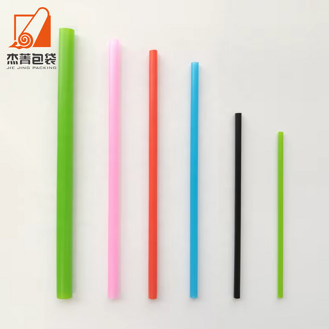 Best Price PLA Bubble Tea Biodegradable Drinking Straw Big Plastic 12Mm Jumbo Plastic Milkshake Straws