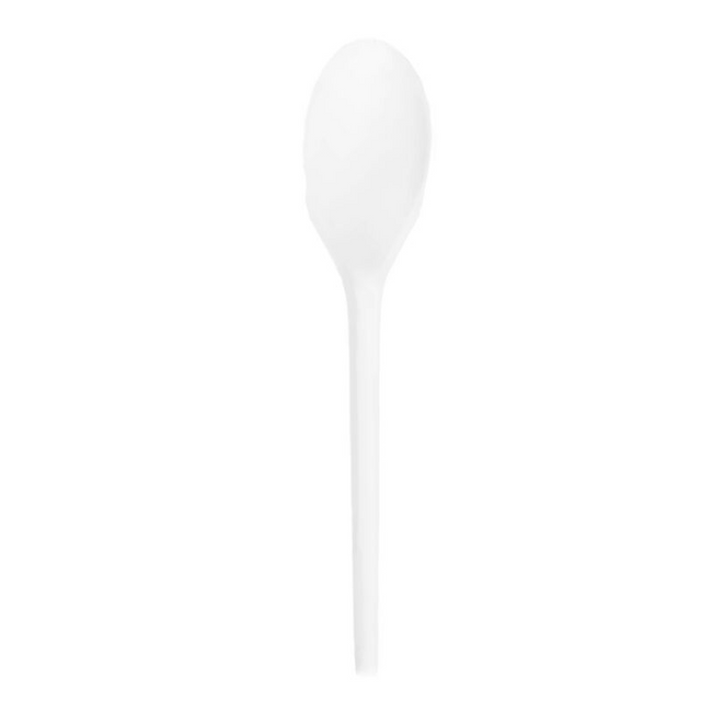 Factory direct customization Bio degradable disposable cutlery Eco-friendly compostable 6.5 inch spoon